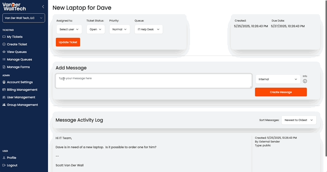 Email Ticketing GIF